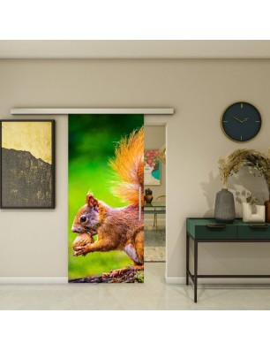 Glasschiebetür SLIM-LINE - Fotoprint Model 246