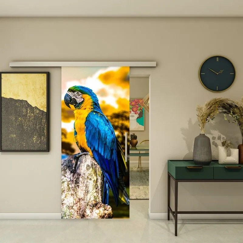 Glasschiebetür SLIM-LINE - Fotoprint Modell 247