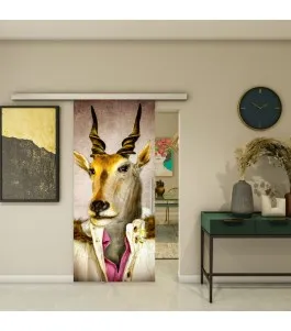 Glasschiebetür SLIM-LINE - Fotoprint Model 253