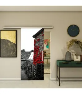 Glasschiebetür SLIM-LINE - Fotoprint Model 254