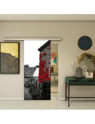 Glasschiebetür SLIM-LINE - Fotoprint Model 254