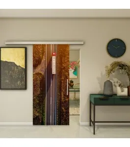 Glasschiebetür SLIM-LINE - Fotoprint Model 265