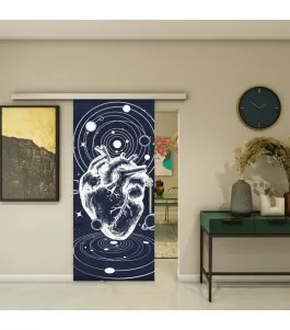 Glasschiebetür SLIM-LINE - Fotoprint Model 268