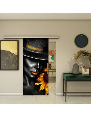Glasschiebetür SLIM-LINE - Fotoprint Model 270