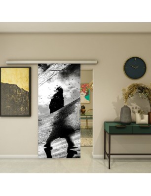 Glasschiebetür SLIM-LINE - Fotoprint Model 271