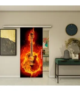 Glasschiebetür SLIM-LINE - Fotoprint Model 275