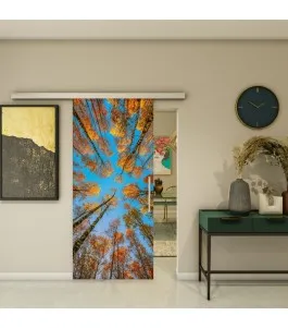 Glasschiebetür SLIM-LINE - Fotoprint Model 276