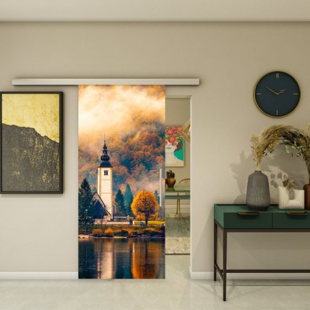 Glasschiebetür SLIM-LINE - Fotoprint Model 278