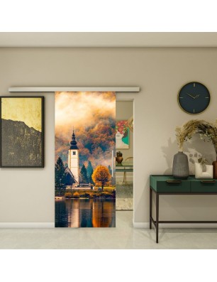 Glasschiebetür SLIM-LINE - Fotoprint Model 278