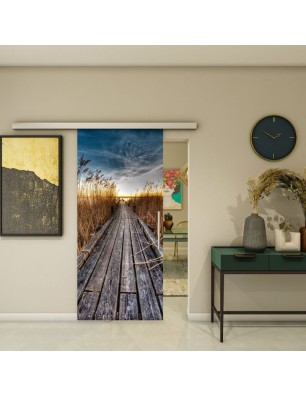 Glasschiebetür SLIM-LINE - Fotoprint Model 280