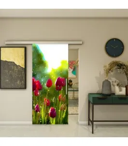 Glasschiebetür SLIM-LINE - Fotoprint Model 282