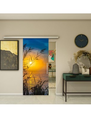 Glasschiebetür SLIM-LINE - Fotoprint Model 283