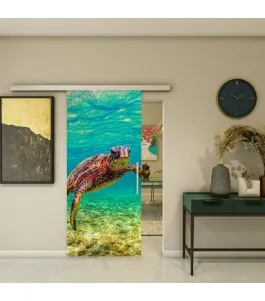 Glasschiebetür SLIM-LINE - Fotoprint Model 288