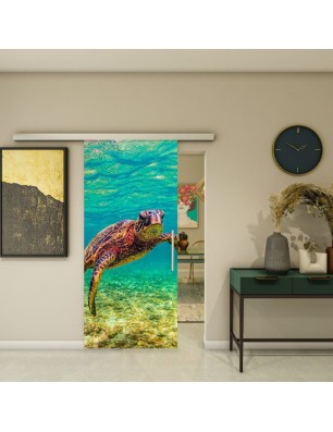 Glasschiebetür SLIM-LINE - Fotoprint Model 288