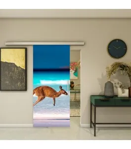 Glasschiebetür SLIM-LINE - Fotoprint Model 291