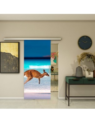 Glasschiebetür SLIM-LINE - Fotoprint Model 291