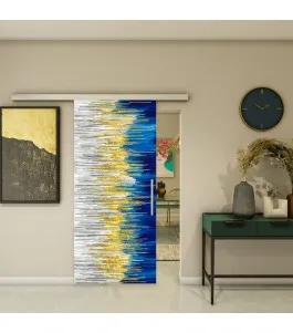 Glasschiebetür SLIM-LINE - Fotoprint Model 292