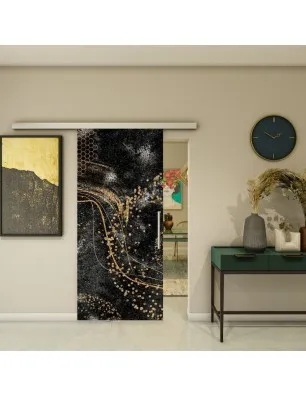 Glasschiebetür SLIM-LINE - Fotoprint Model 295