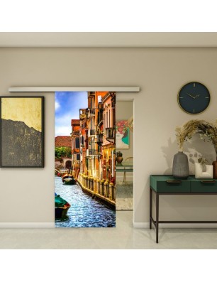 Glasschiebetür SLIM-LINE - Fotoprint Model 297