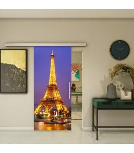 Glasschiebetür SLIM-LINE - Fotoprint Model 298