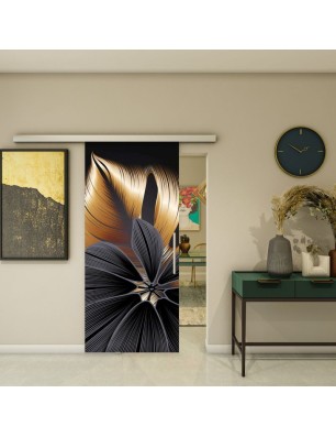 Glasschiebetür SLIM-LINE - Fotoprint Model 302