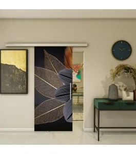 Glasschiebetür SLIM-LINE - Fotoprint Model 303