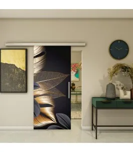 Glasschiebetür SLIM-LINE - Fotoprint Model 304