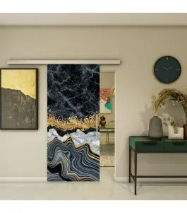 Glasschiebetür SLIM-LINE - Fotoprint Model 309