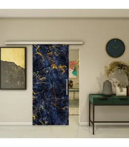 Glasschiebetür SLIM-LINE - Fotoprint Model 310