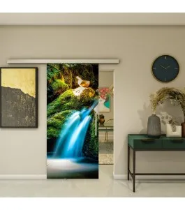 Glasschiebetür SLIM-LINE - Fotoprint Model 311