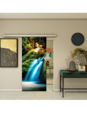 Glasschiebetür SLIM-LINE - Fotoprint Model 311