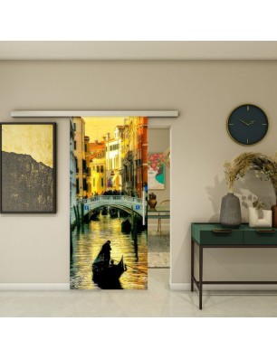 Glasschiebetür SLIM-LINE - Fotoprint Model 314