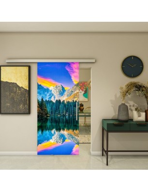 Glasschiebetür SLIM-LINE - Fotoprint Model 321
