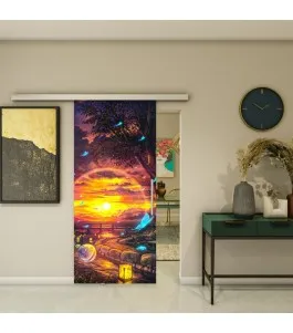 Glasschiebetür SLIM-LINE - Fotoprint Model 325