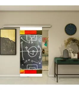 Glasschiebetür SLIM-LINE - Fotoprint Model 327