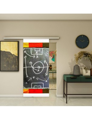 Glasschiebetür SLIM-LINE - Fotoprint Model 327
