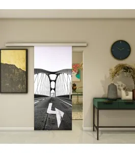 Glasschiebetür SLIM-LINE - Fotoprint Model 330