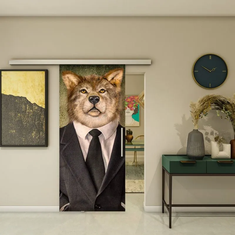 Glasschiebetür SLIM-LINE - Fotoprint Modell 333