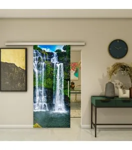 Glasschiebetür SLIM-LINE - Fotoprint Model 339