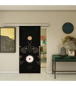 Glasschiebetür SLIM-LINE - Fotoprint Model 341