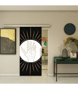 Glasschiebetür SLIM-LINE - Fotoprint Model 343