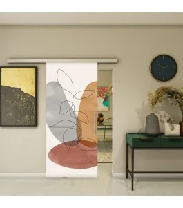 Glasschiebetür SLIM-LINE - Fotoprint Model 346