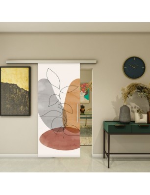 Glasschiebetür SLIM-LINE - Fotoprint Model 346