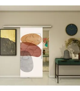 Glasschiebetür SLIM-LINE - Fotoprint Model 347