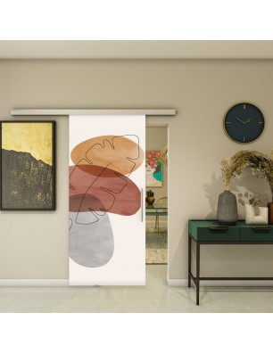 Glasschiebetür SLIM-LINE - Fotoprint Model 347