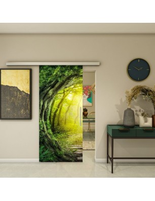 Glasschiebetür SLIM-LINE - Fotoprint Model 348