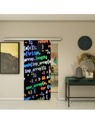 Glasschiebetür SLIM-LINE - Fotoprint Model 349