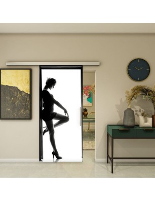Glasschiebetür SLIM-LINE - Fotoprint Model 354