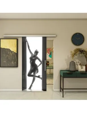 Glasschiebetür SLIM-LINE - Fotoprint Model 356