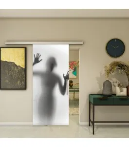 Glasschiebetür SLIM-LINE - Fotoprint Model 358